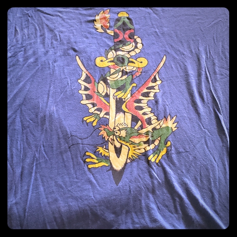 Ed Hardy short sleeve t-shirt great condition